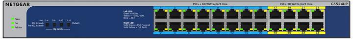 Immagine prodotto Netgear GS524UP-100EUS (24 porte)