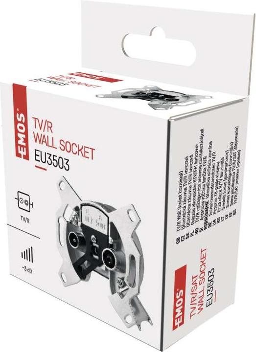 Produktbild Emos Antennen-Steckdose EU 3503 (Antennendose)