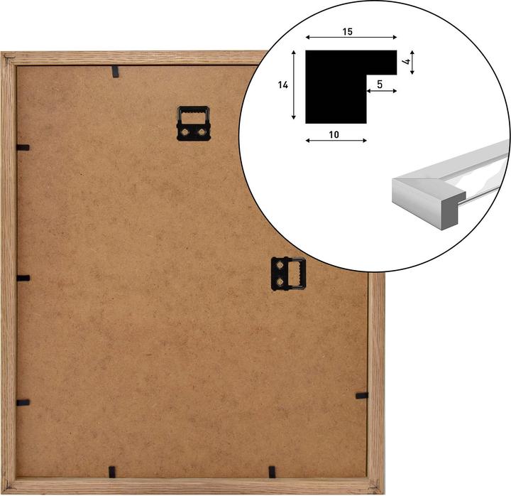 Actual product image Nielsen Scandic Eiche (A4)
