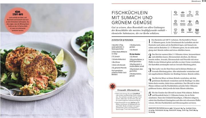 Produktbild Besser essen, länger leben (Deutsch, Juliette Kellow, Sarah Brewer, 2018)
