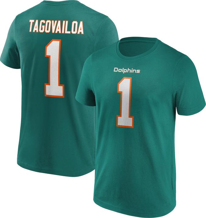 Fanatics Miami Dolphins Graphic T-Shirt Tagovailoa 1 M (M)