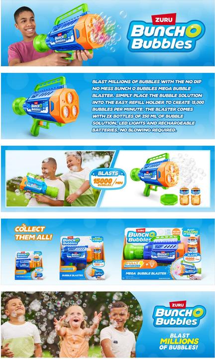 Productafbeelding Zuru Bunch-O-Bubbels Mega B vrachtwagen