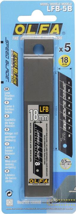 Actual product image Olfa Blade 18 mm (Replacement blade)