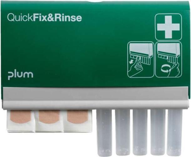 Plum Quickrinse eyewash station with Quickfix