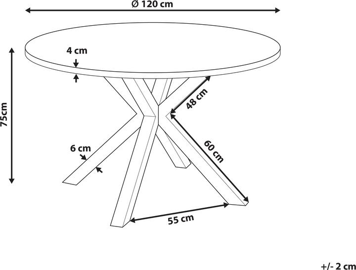 Actual product image Beliani Maletto (120 cm)