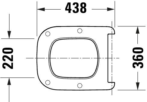 Nährwerte und Zutaten Duravit Universal WC Sitz Sortiment WC-Sitz