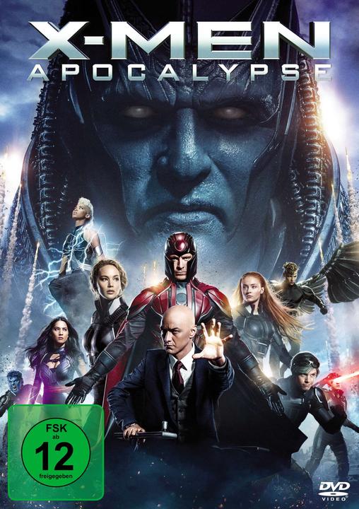 X-Men : Apocalypse (DVD, 2016, Allemand, Anglais)
