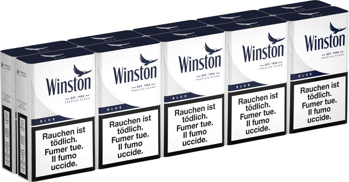 Actual product image Winston Blue Box (10 pcs.)