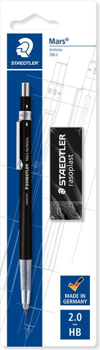 Produktbild Staedtler Mars technico 780 Fallminenstift Blisterkarte mit 1 Mars technico (2 mm, HB, 1 x)