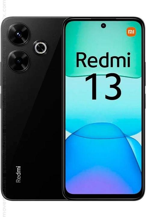 Image du produit Xiaomi Redmi 13 (256 Go, Midnight Black, 6.79", Double SIM hybride, 108 Mpx, 4G)