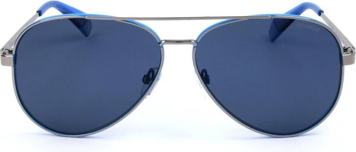 Actual product image Polaroid MOD. PLD 6069 S X RUTHENIUM BLUE RUTHENIUM