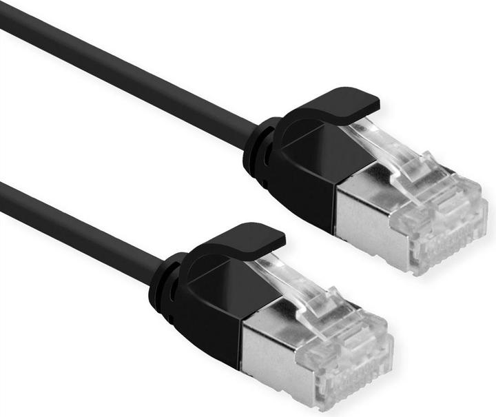 Produktbild Roline U/FTP DataCenter Patchkabel Kat.6A (Class EA), LSOH, slim (U/FTP, CAT6a, 5 m)