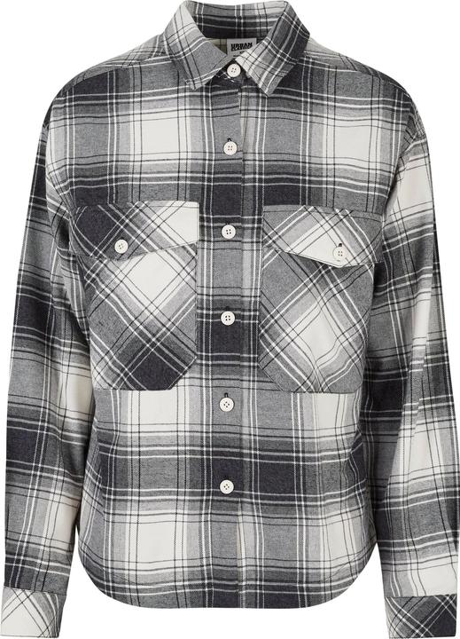 Actual product image Urban Classics Ladies Oversized Check Shirt (5XL)