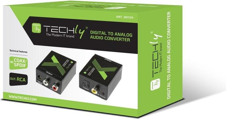 Produktbild Techly Digital Audio zu Analog Audio Konverter (Digital -> Analog)