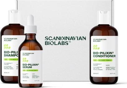 Scandinavian Biolabs Hair Growth Routine for Women with Clinically Proven Results (Hair care set)