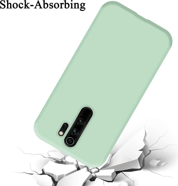 Immagine prodotto Cadorabo Copertura della cassa del silicone liquido TPU (Xiaomi Redmi Note 8 Pro)