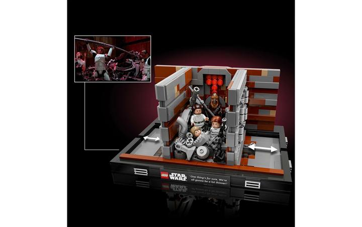 Actual product image LEGO Death Star trash compactor - diorama (75339, LEGO Star Wars)