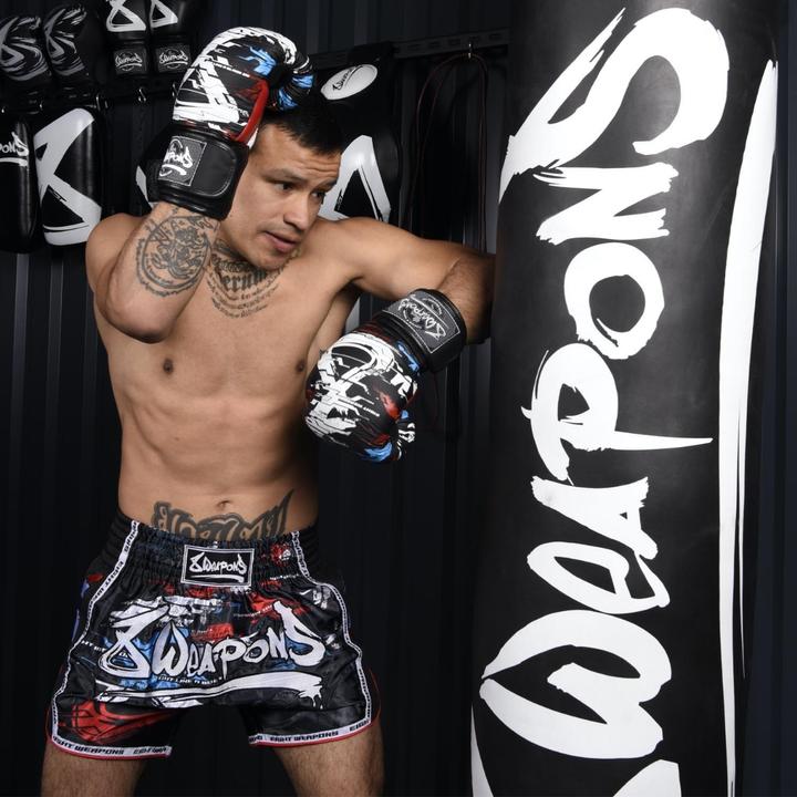 Produktbild 8Weapons 8 WEAPONS Muay Thai Shorts - Cut like a blade black 2.0 XXL (XXL)