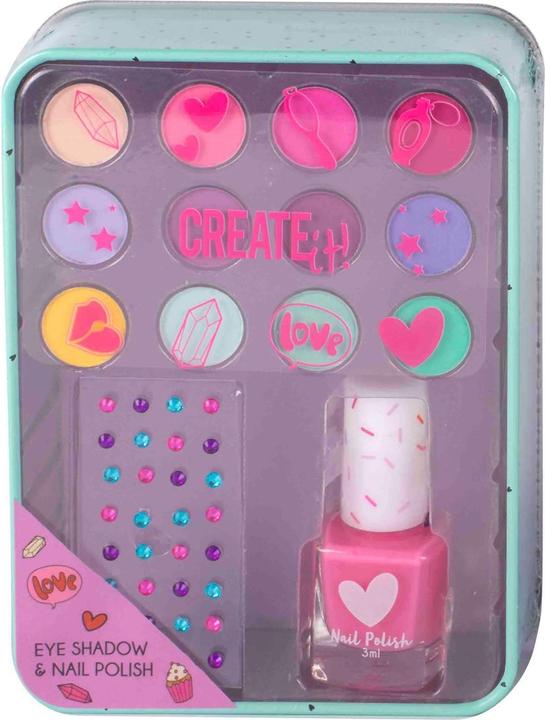 Produktbild Canenco Create It! Beauty Lidschatten- und Nagellackdose Lila