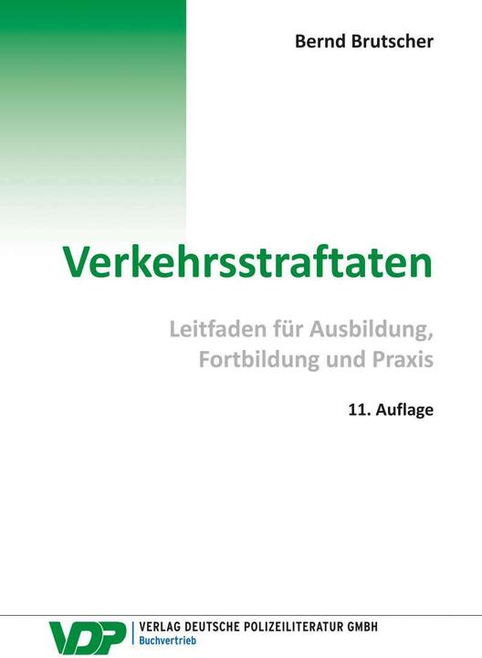 Produktbild Verkehrsstraftaten (Deutsch, Bernd Brutscher, Karl-Peter Conrads, 2021)