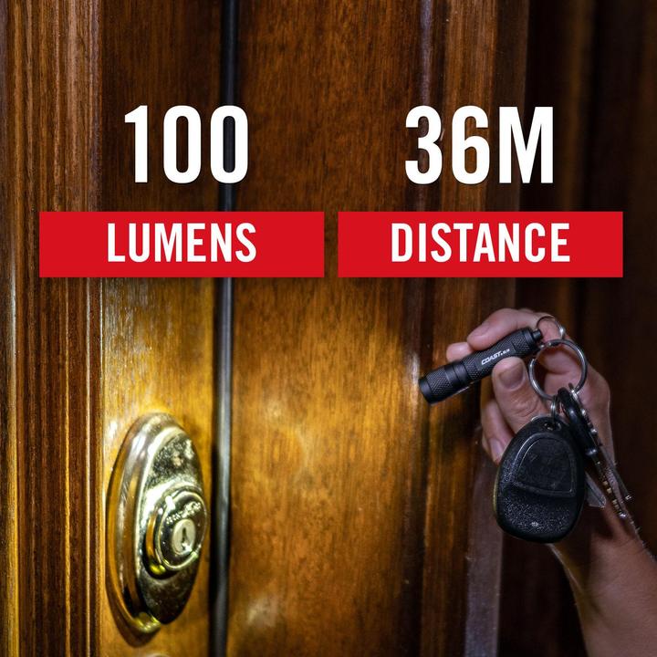 Actual product image Coast KL10 Keychain Light (6.35 cm, 100 lm)