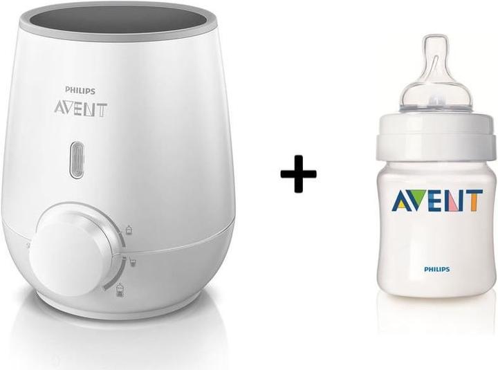 Philips Avent Flaschenwärmer mit Klassik-Flasche