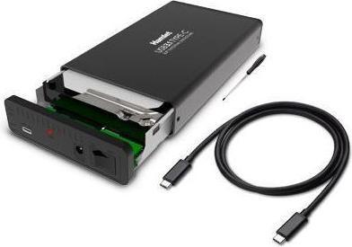 Hamlet Externes USB 3.0-Gehäuse für SATA 3.5-Festplatten Übertragungsrate bis zu 5Gbps (3.5")
