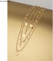 Image du produit Rayher Pendentif étoile en métal, or, 2 pièces (Métal)