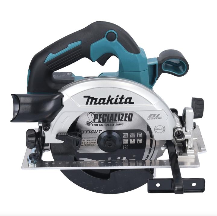 Actual product image Makita DHS 661 RFJ Battery Circular Saw 18 V 165 mm Brushless + 2x Battery 3,0 Ah + Charger + Makpac