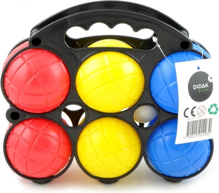 Actual product image Didak Petanque Plastic 6pcs/set (6 x)