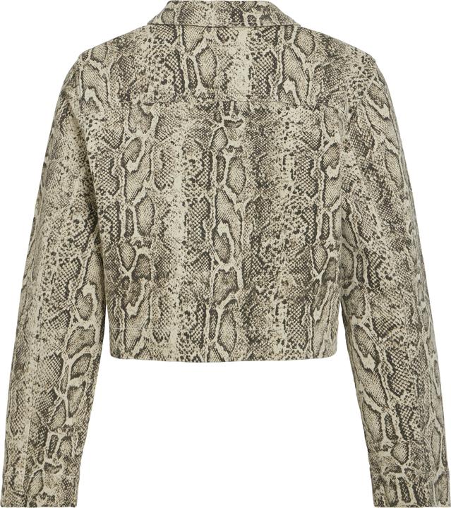 Produktbild Vila Schlangenprint Jeansjacke (40)