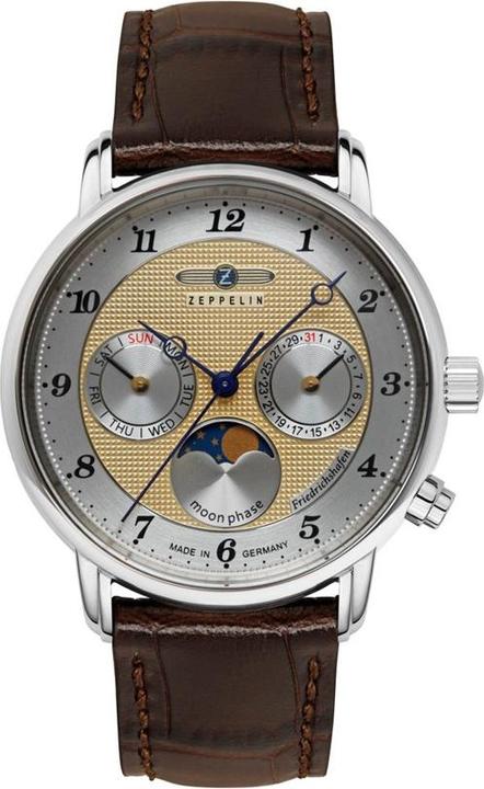 Zeppelin Friedrichshafen 85375 Uhr 36mm (Mondphasenuhr, 36 mm)