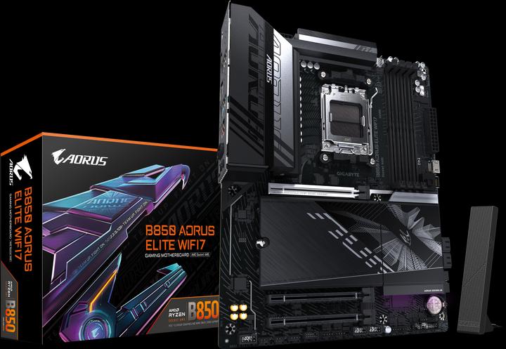 Produktbild Gigabyte B850 AORUS ELITE WIFI7 (AM5, AMD B850, ATX)