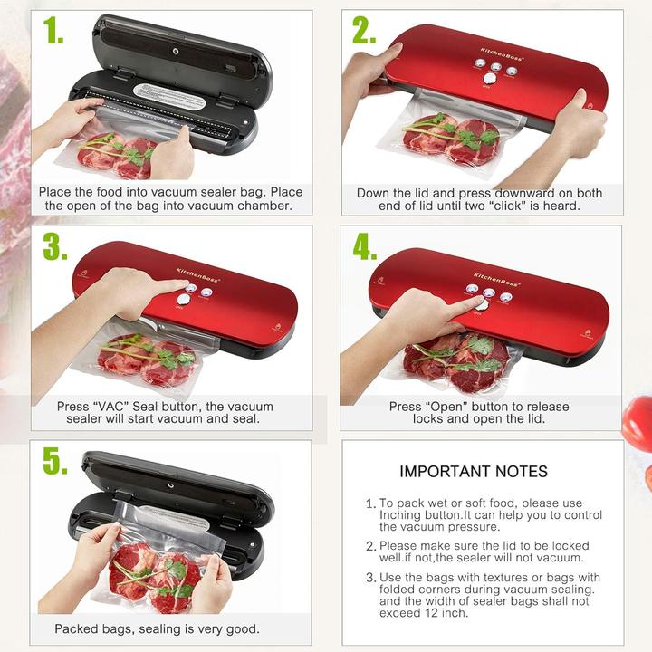 Produktbild KitchenBoss 3-in-1 Vakuumiergerät