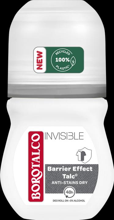 Image du produit Borotalco roll-on invisible (Roll-on, 50 ml)