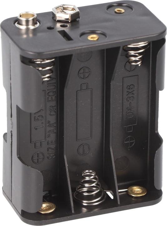Actual product image Goobay 6x AA AA battery holder