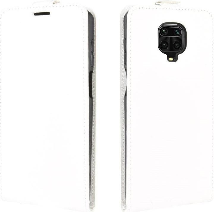 Produktbild Cover-Discount Xiaomi Redmi Note 9 Pro - Klassisches Flip Case vertikal weiss (Xiaomi Redmi Note 9 Pro Max, Xiaomi Redmi Note 9 Pro, Xiaomi Redmi Note 9S)