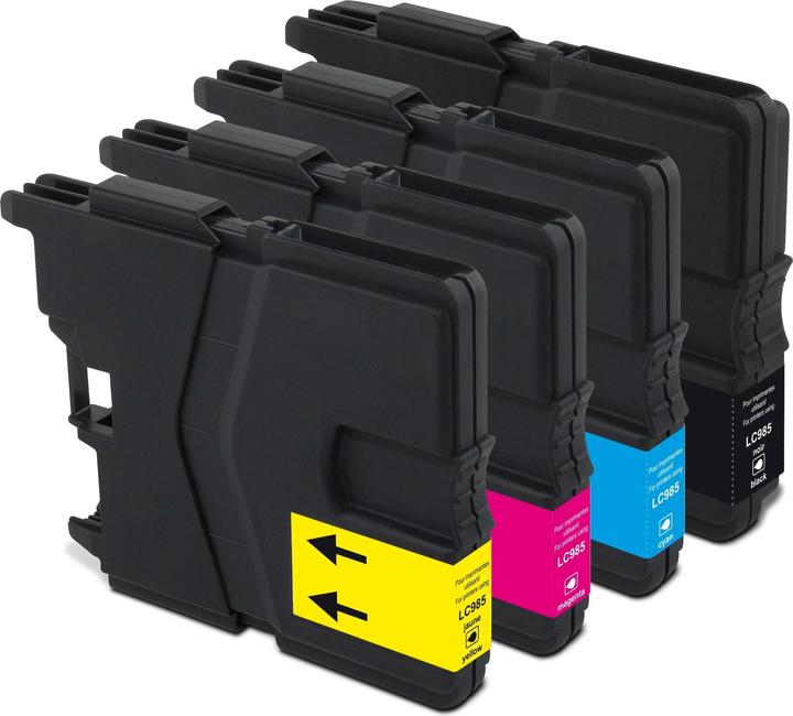 Image du produit Generic Ink Encre Brother LC985 Multipack (M, C, Y, CF)