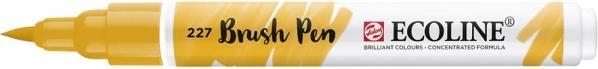Actual product image Talens Ecoline Brush Pen (Yellow Ochre, 1 x)