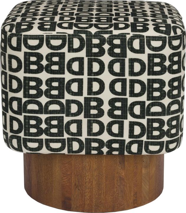 Actual product image Dutchbone Monogram Stool