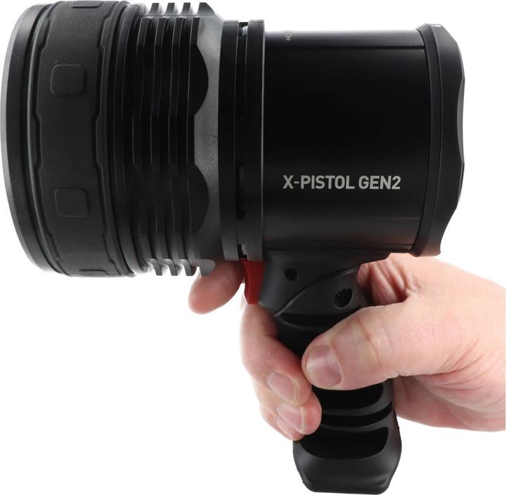 Immagine prodotto Mactronic Proiettore portatile a LED, massimo 530 metri, impermeabile IPX6 (1500 lm)