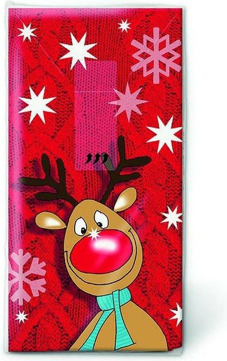 Actual product image Paper + Design Red nose handkerchiefs