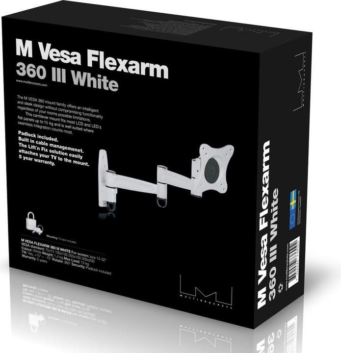 Actual product image Multibrackets M VESA flexible arm 360 III (Wall, 32", 15 kg)