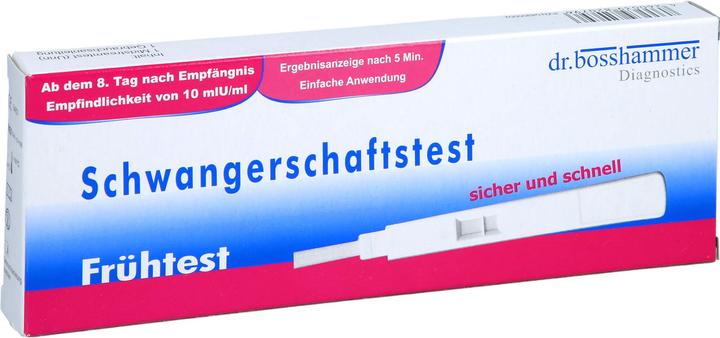 Actual product image Dr. Bosshammer Pregnancy test early test, 1 pc TES (1 x)