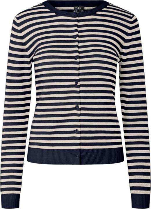 Pieces Pcnora Ls O-Neck Knit Cardigan Noos Bc