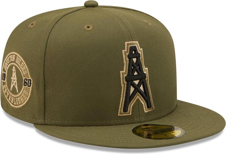New Era 59Fifty Cap - NFL Houston Oilers Established - 7 3/8 (7 3/8)