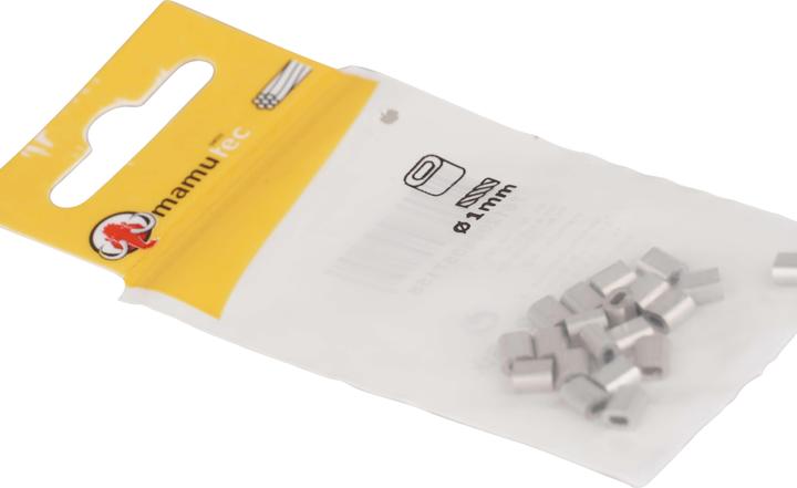 Produktbild Mamutec Aluminium Seilpresshülsen 1 mm 20 Stk.