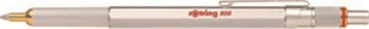 Produktbild Rotring Kugelschreiber 800 Silber, M-Schwarz Geschenkbox (Silber, Rot, 1 x)