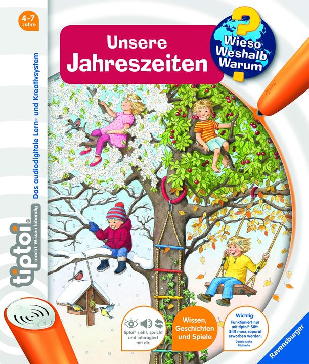 tiptoi Unsere Jahreszeiten (Allemand, Inca Frison Inca, Constanze Schargan, 2015)
