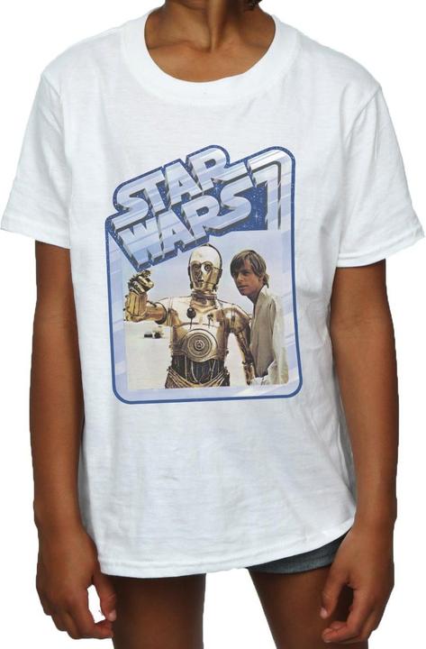 Immagine prodotto Star Wars Luke Skywalker And C-3PO Maglietta Ragazze (116)